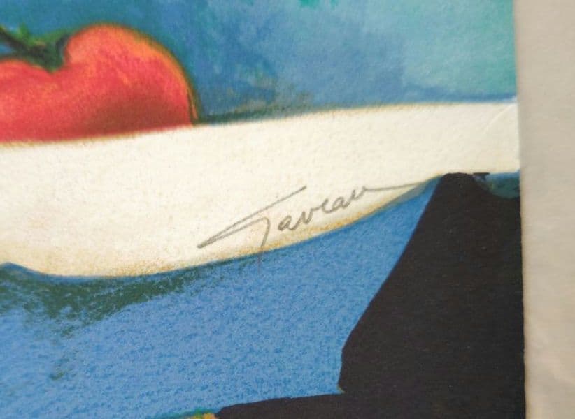 絵画　リトグラフ版画　シ―ト（マ−ジンなし）