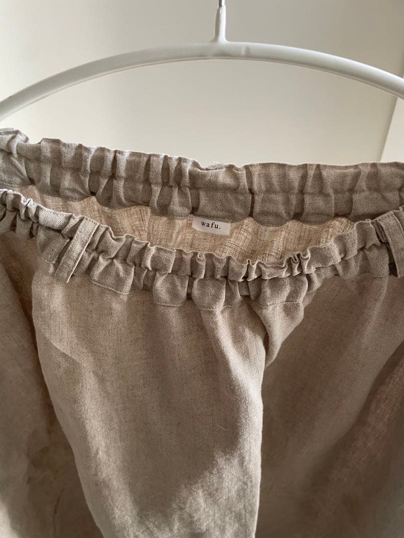 ワフ　wafu メンズ　サルエルパンツ
