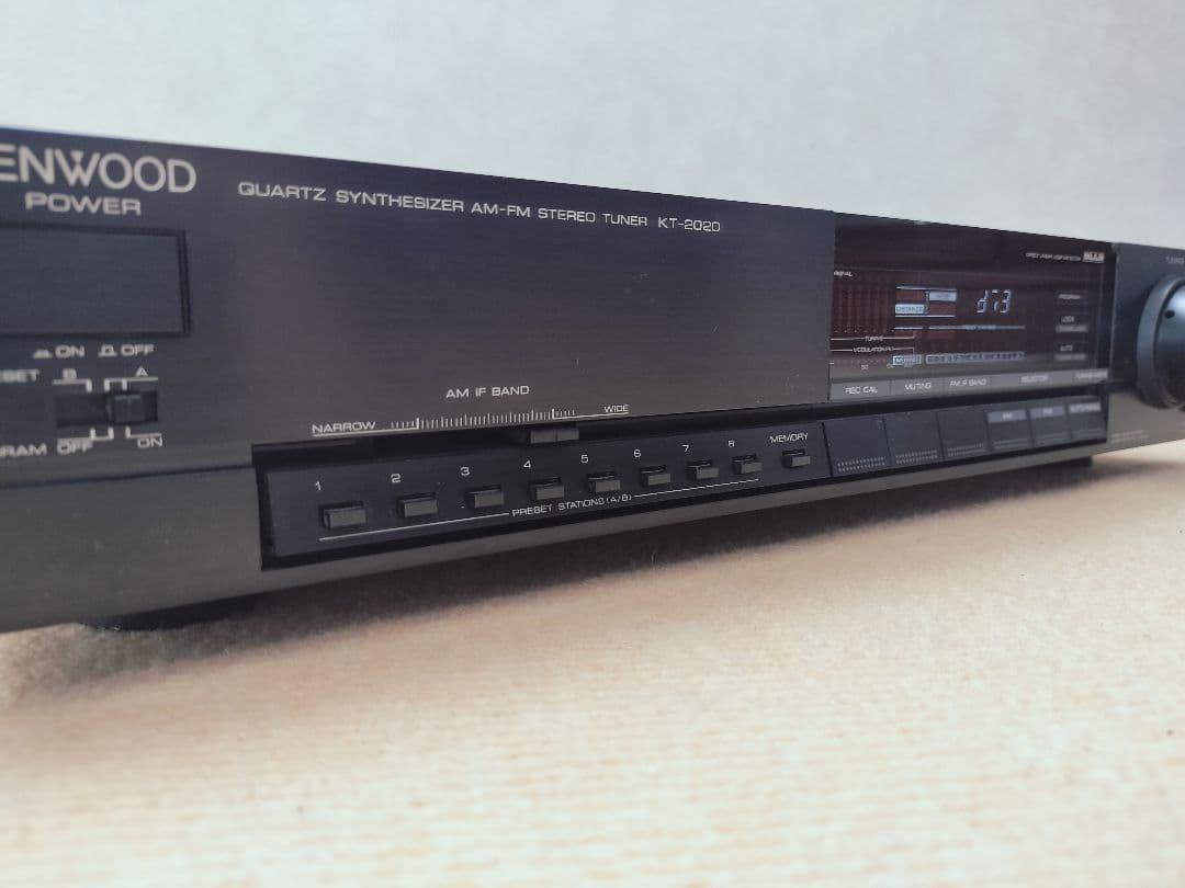 KENWOOD KT-2020 AM-FM ステレオチューナー