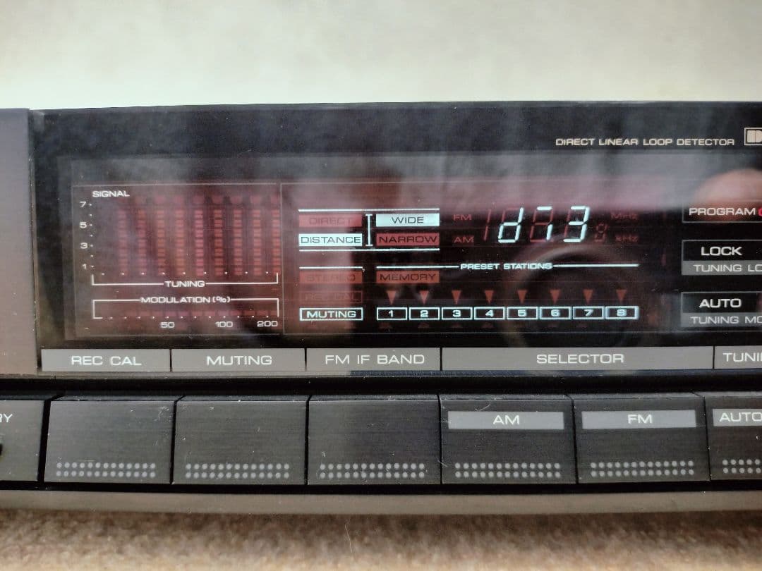 KENWOOD KT-2020 AM-FM ステレオチューナー