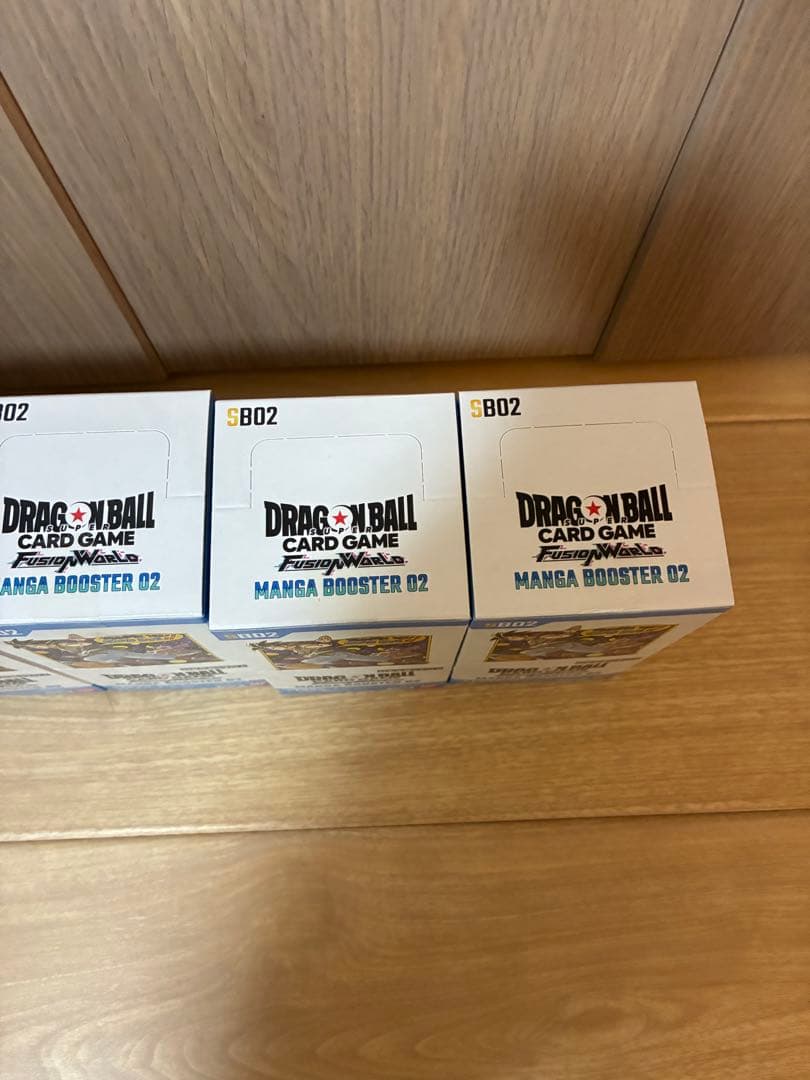 【新品未開封】ドラゴンボールカードmanga booster02 6box