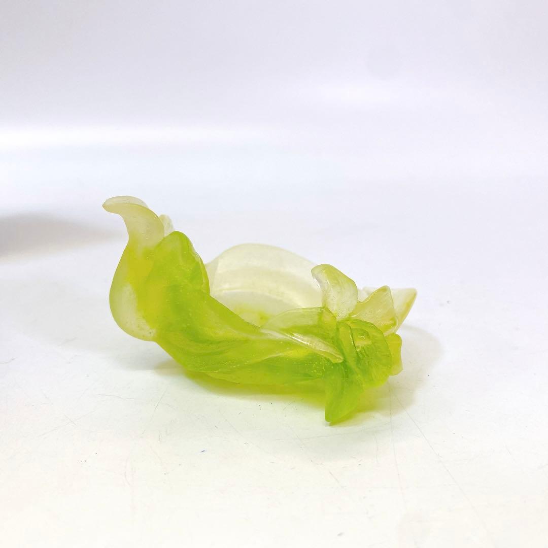 3645 未使用 Daum ドーム パートフォヴェール ガラス クリスタル