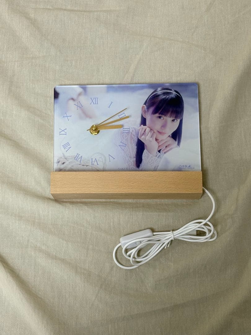 乃木フェス　遠藤さくら　置き時計