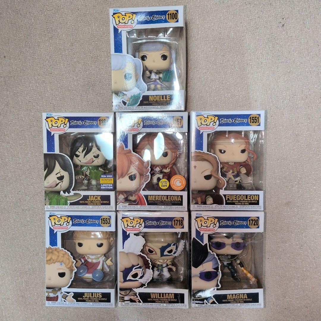 お年玉セール❢　ブラッククローバー フィギュアセット