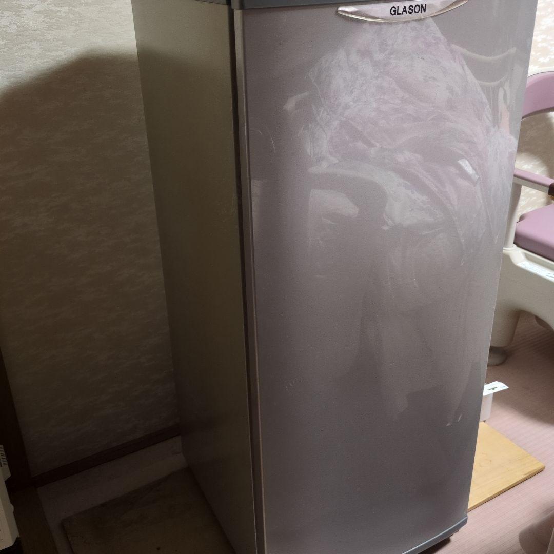 ★とど★GLASON 冷凍庫 3段引き出し シルバー