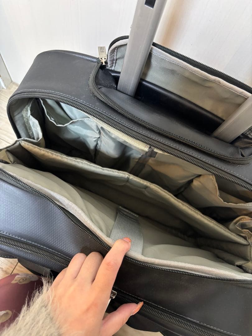 ドイツ　BREE ブリー製　ソフトキャリー　ビジネス　トラベル　ブラック