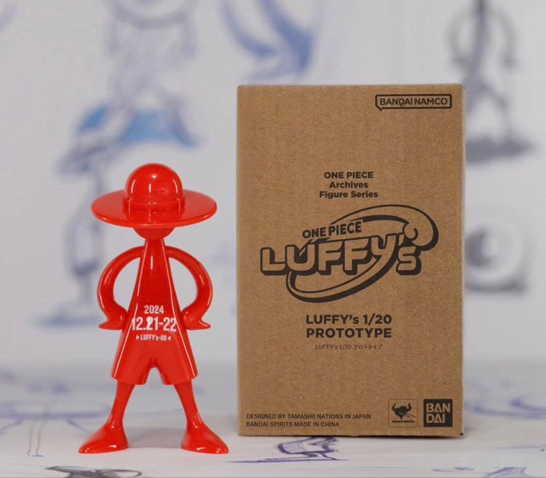 ワンピース 　LUFFY's　1/20プロトタイプ、ルフィ（エルバフ）2体セット
