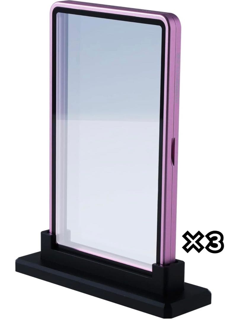 PSA 鑑定品 保護ケース ピンク×3set +専用スタンド×3set