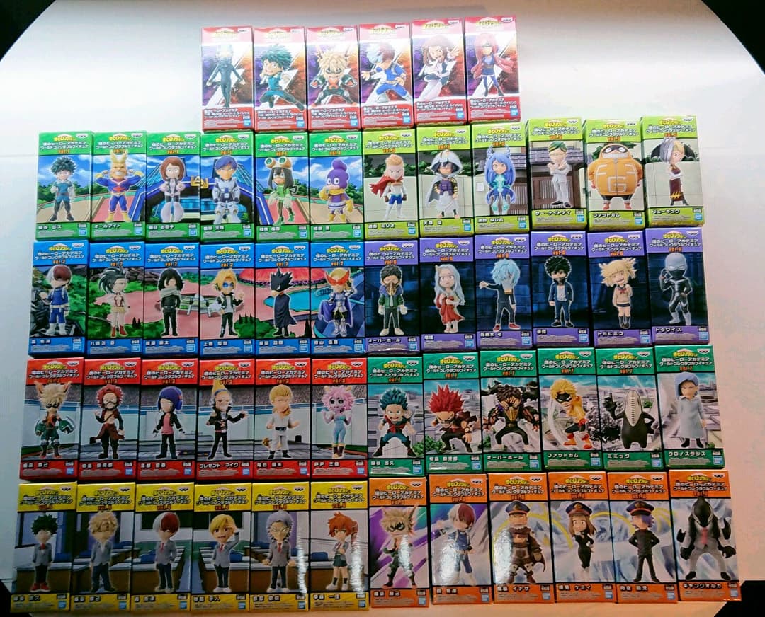 僕のヒーローアカデミア ワールドコレクタブルフィギュア コンプリートセット