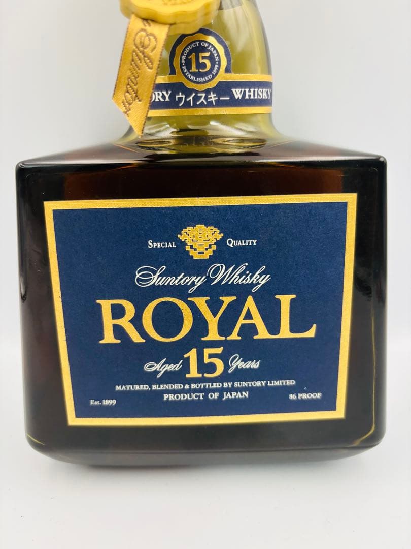 サントリー ローヤル プレミアム15年 青ラベル 700ml 43%ウイスキー
