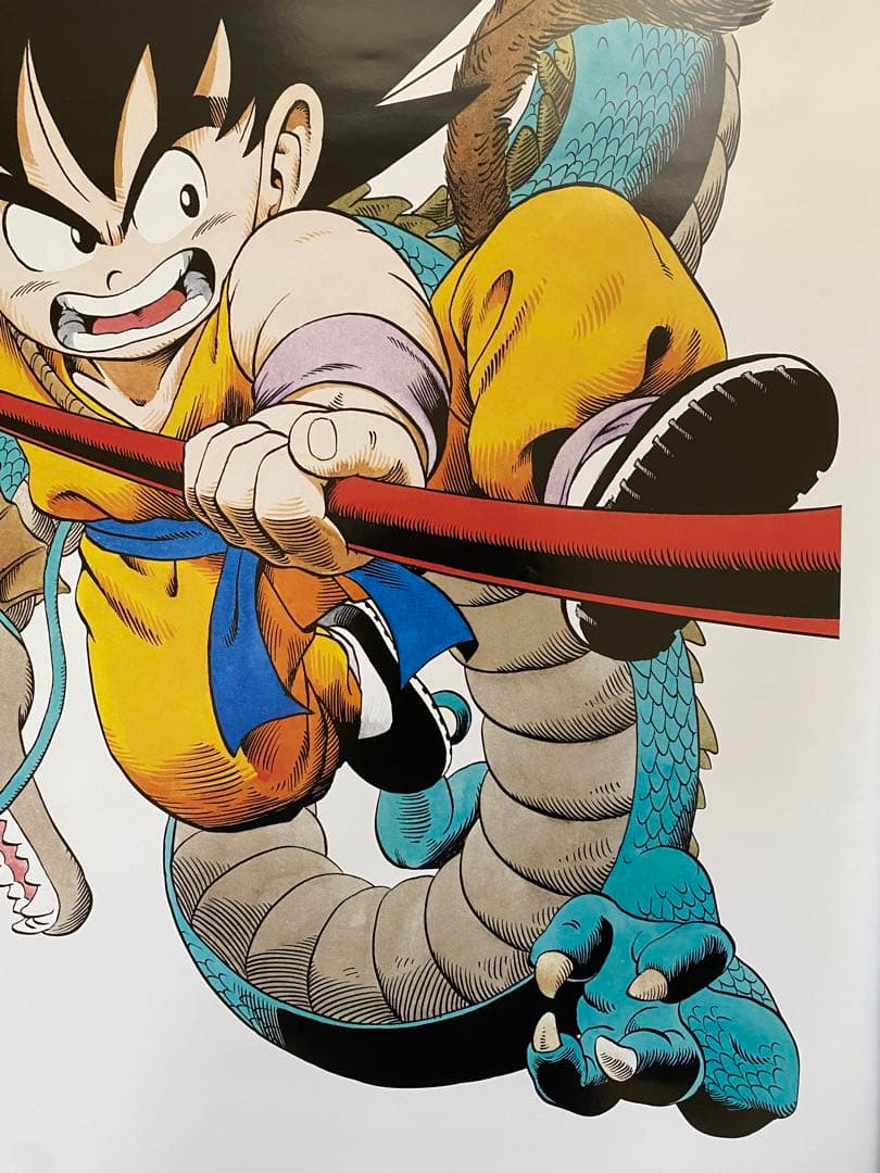 【激レア】額装品　ドラゴンボール　イラスト大A 鳥山明　DRAGONBALL