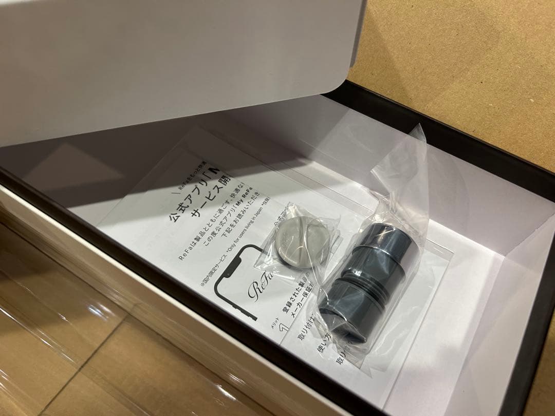 ReFa シャワーヘッド ファインバブルu RS-BH-15A シルバー　新品