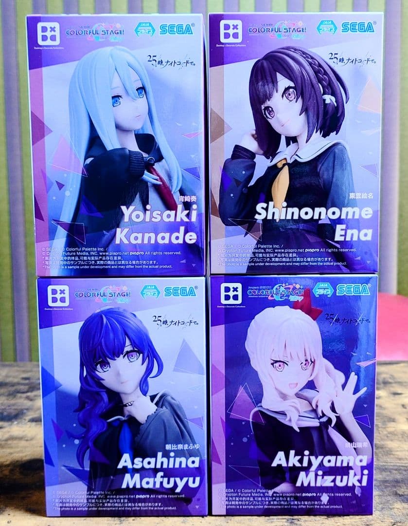 ① プロセカ　フィギュア　ワンダショ　ニーゴ　ビビバス　レオニ　モモジャン