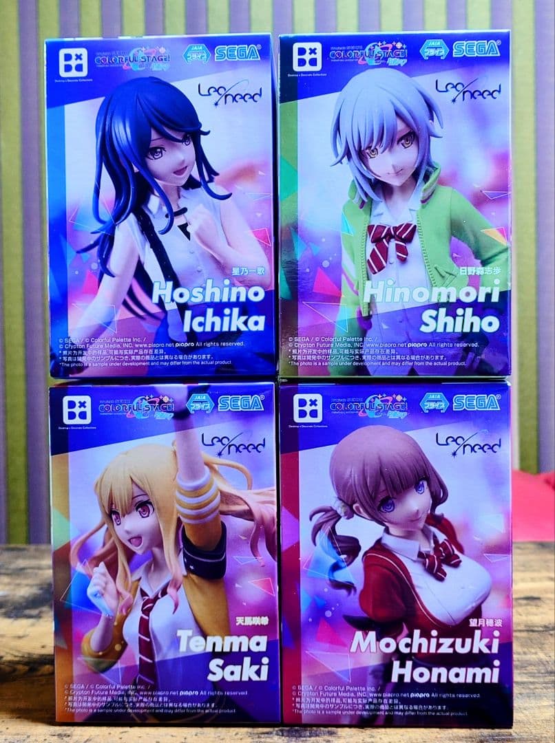 ① プロセカ　フィギュア　ワンダショ　ニーゴ　ビビバス　レオニ　モモジャン