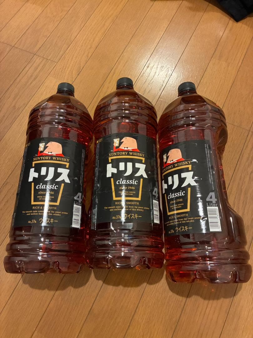 トリス クラシック 4000ml 　３本