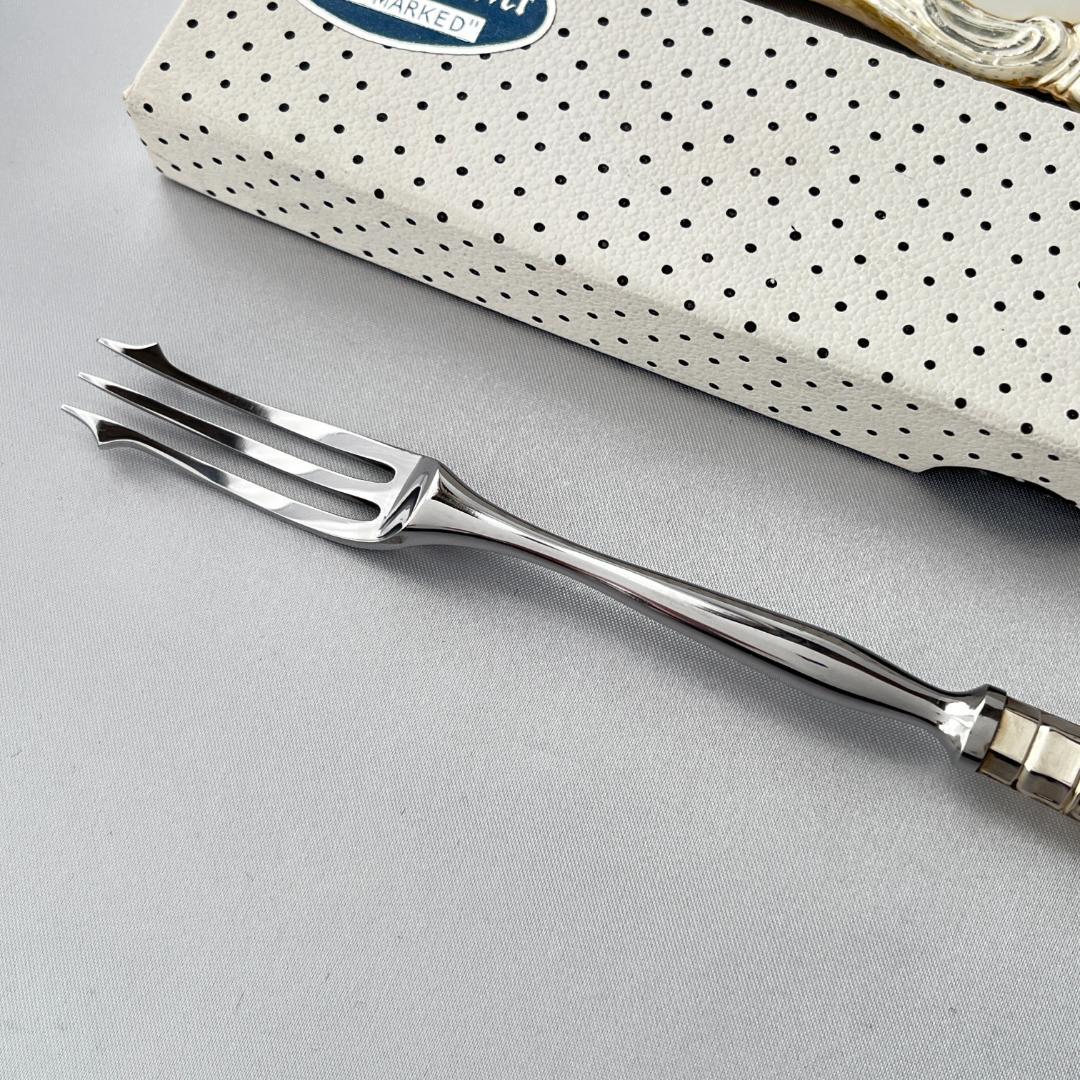 【Harrison Brothers】【純銀ハンドル】キングス　ピクルスフォーク