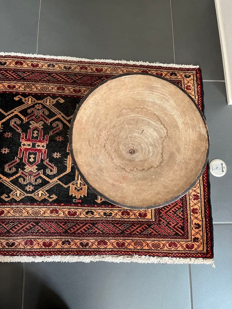 タンザニア　ドドマ族　ヴィンテージスツール　アフリカ椅子　民藝古道具アンティーク