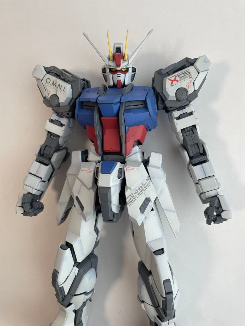 PG 1/60 ストライクガンダム　スカイグラスパー 塗装済完成品