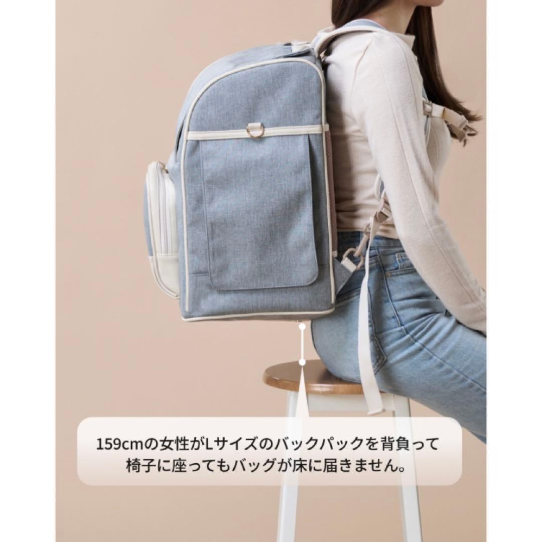 MILLIONG◆バックハグ バッグパック ラージ ◆サンド