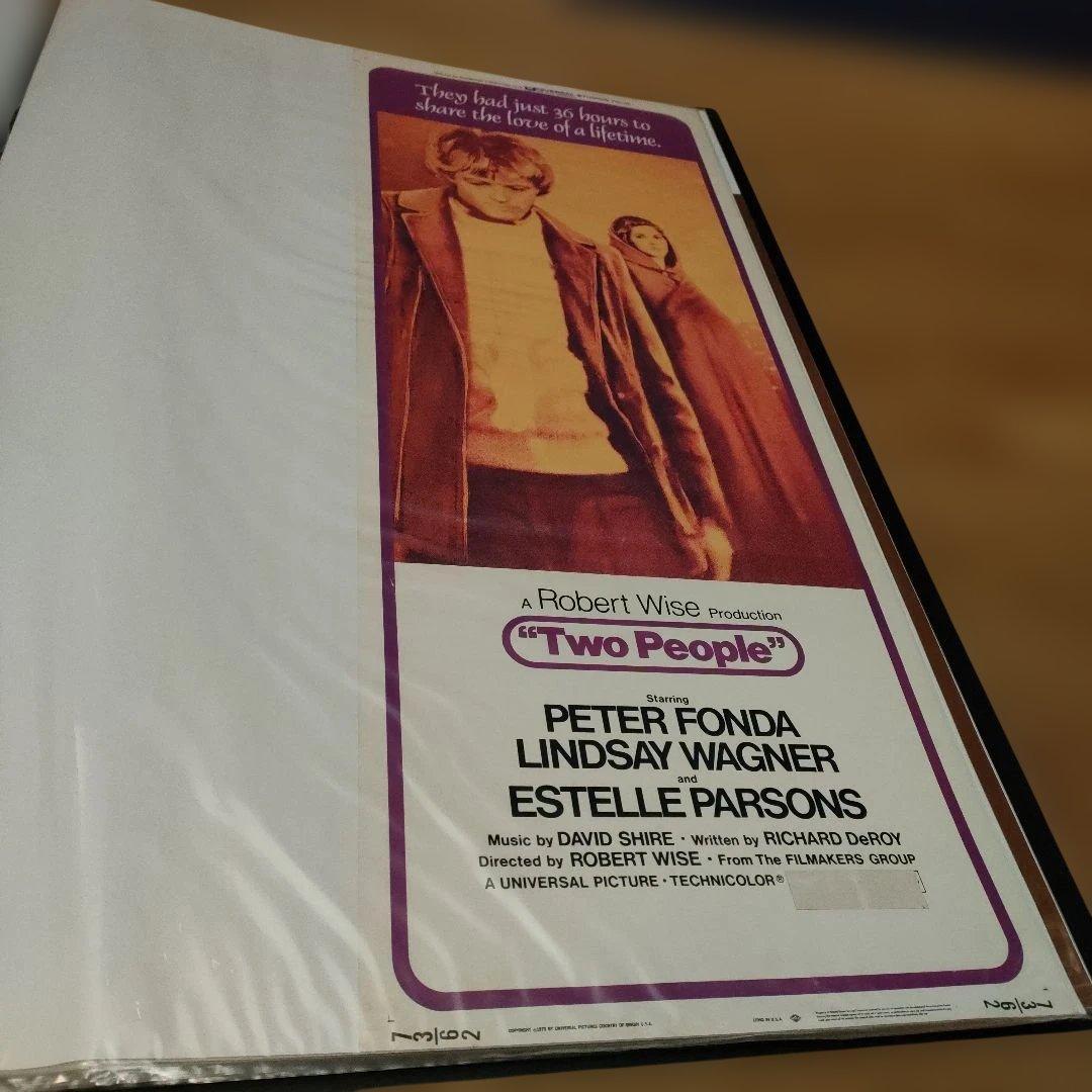 映画「ふたり」 1973年USオリジナル版インサートサイズポスター