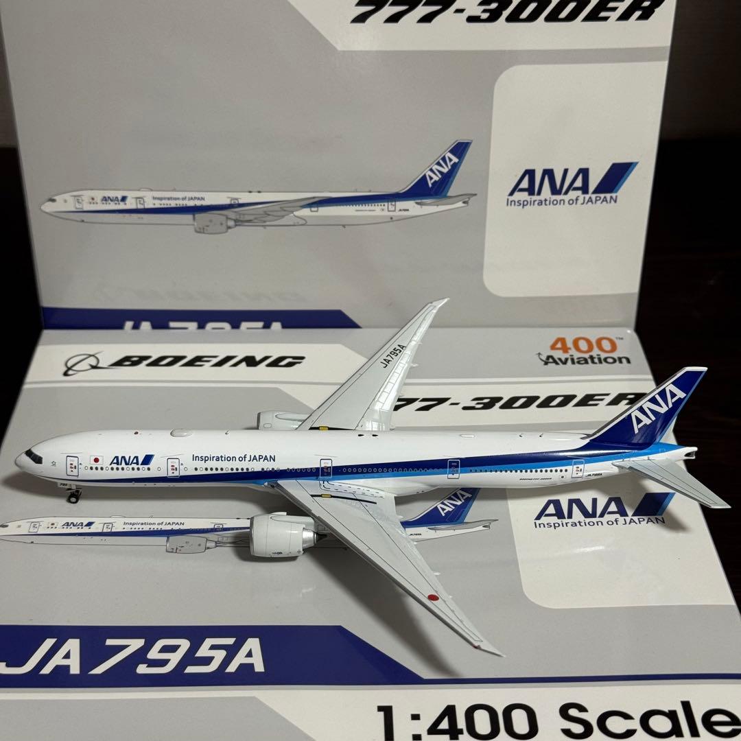 航空機・ヘリコプター Aviation ANA B777-300ER JA795A 1/400