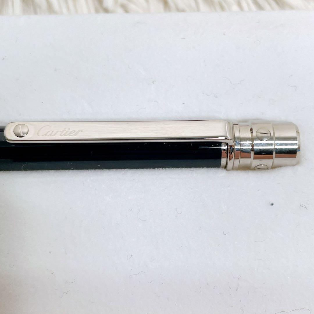 Cartier サントス ドゥ カルティエ ブラック ボールペン