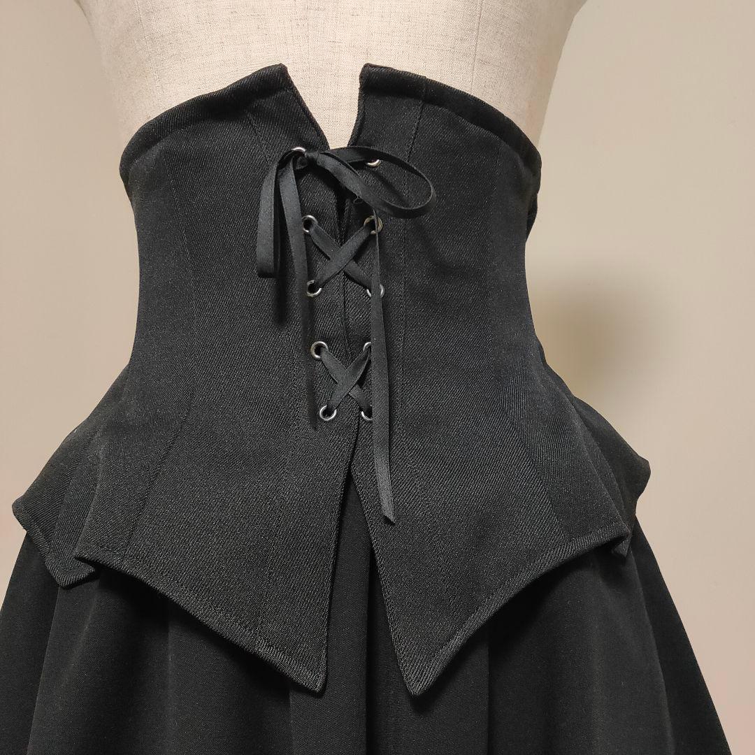 モワティエ 蝙蝠コルセットスカート