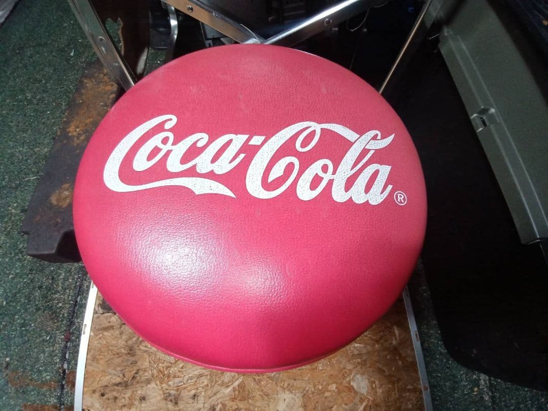 Coca-Cola コカ・コーラ ペール缶スツール 椅子 4個セット