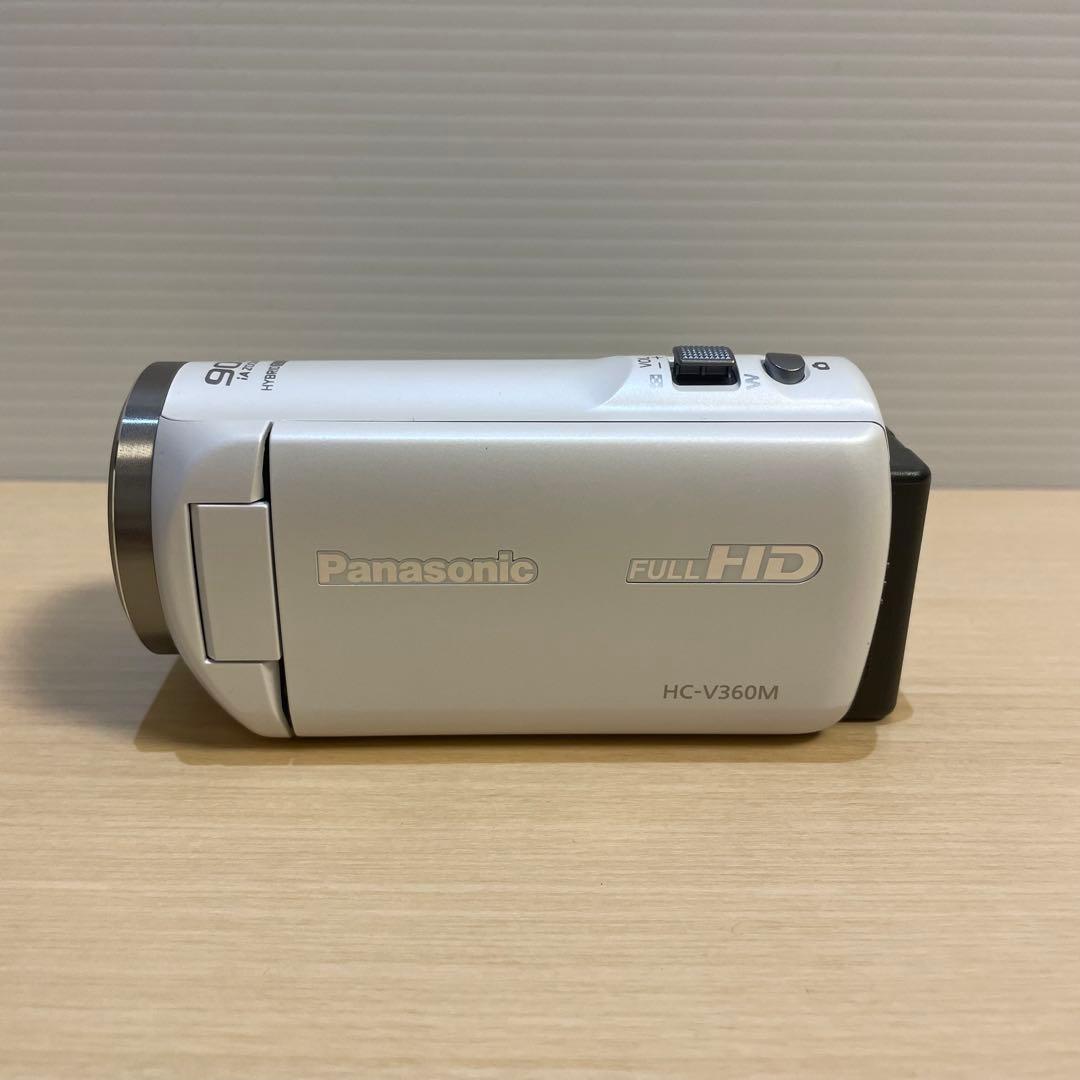 Panasonic HC-V360M ビデオカメラ 本体　購入記念品バッグ付き