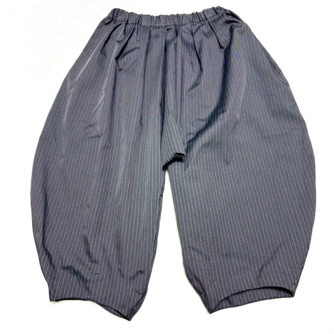 コムデギャルソンコムデギャルソン バルーンパンツ サルエル ストライプ 24SS