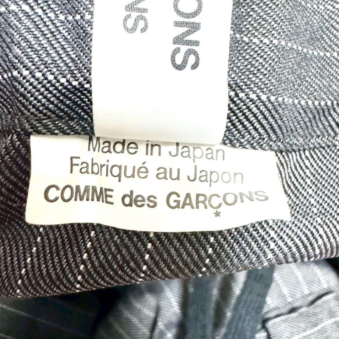 コムデギャルソンコムデギャルソン バルーンパンツ サルエル ストライプ 24SS