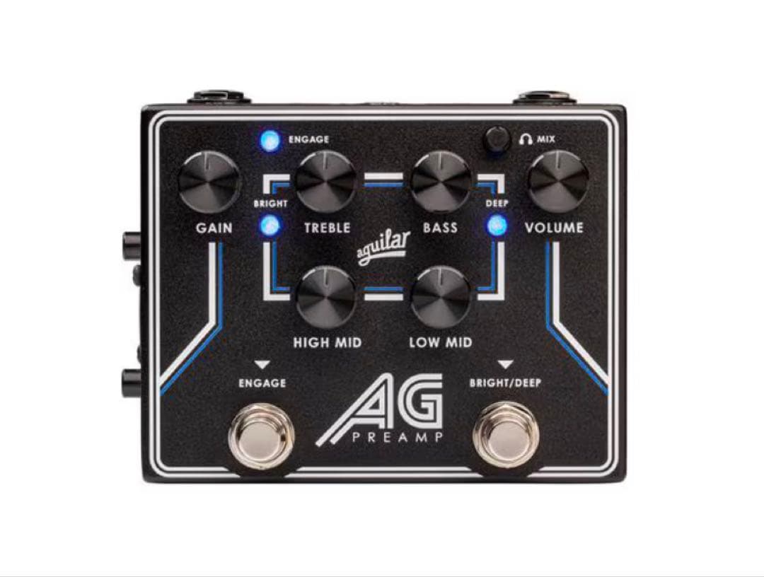 aguilar AG PREAMP DI PEDALプリアンプ