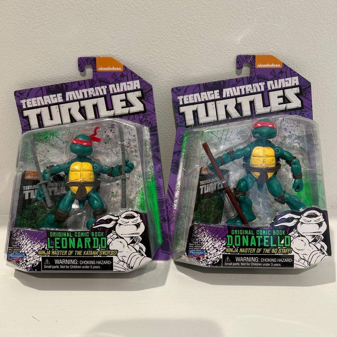 タートルズ フィギュアセット　ドナテロ レオナルド