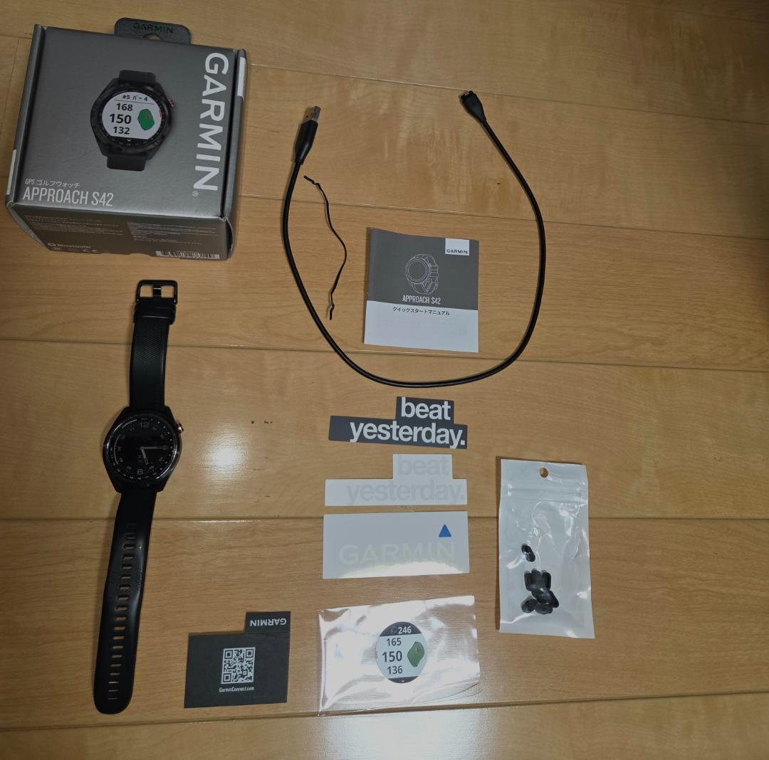 【ミナ】GARMIN APPROACH S42 GPSウォッチ
