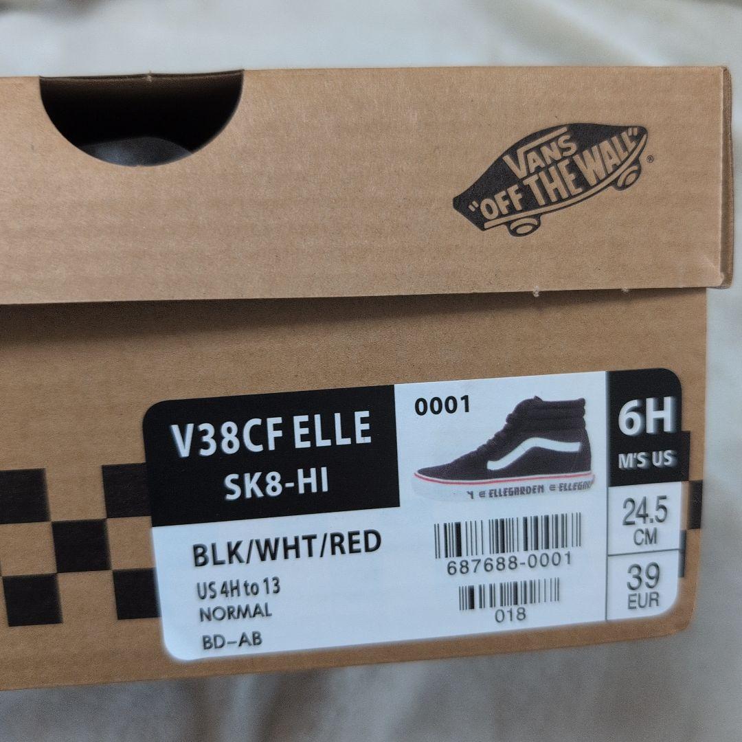 ELLEGARDEN Vans Sk8-Hi 24.5 新品タグ付き 39