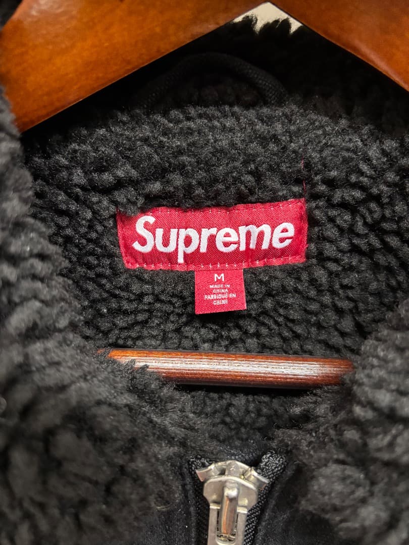 ジャケット・アウター Supreme Shearling Lined Bomber Jacket