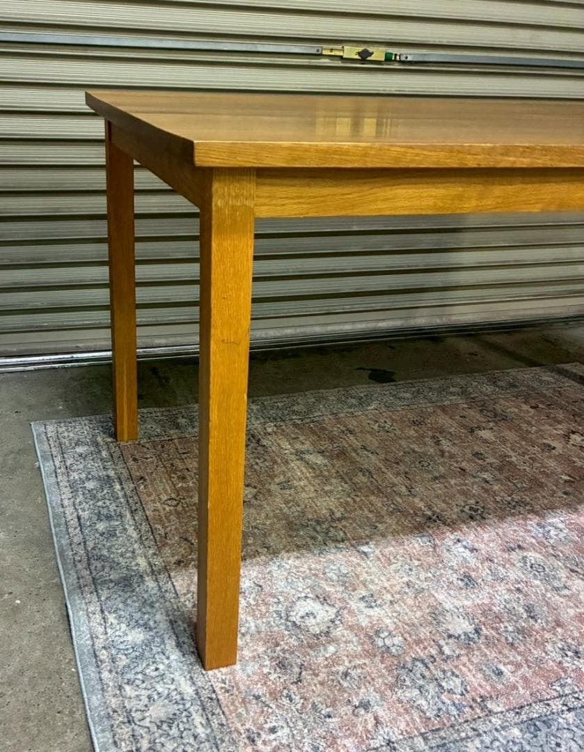 廃盤品 無印良品 無垢材テーブル・オーク材・幅140cm 分解済み