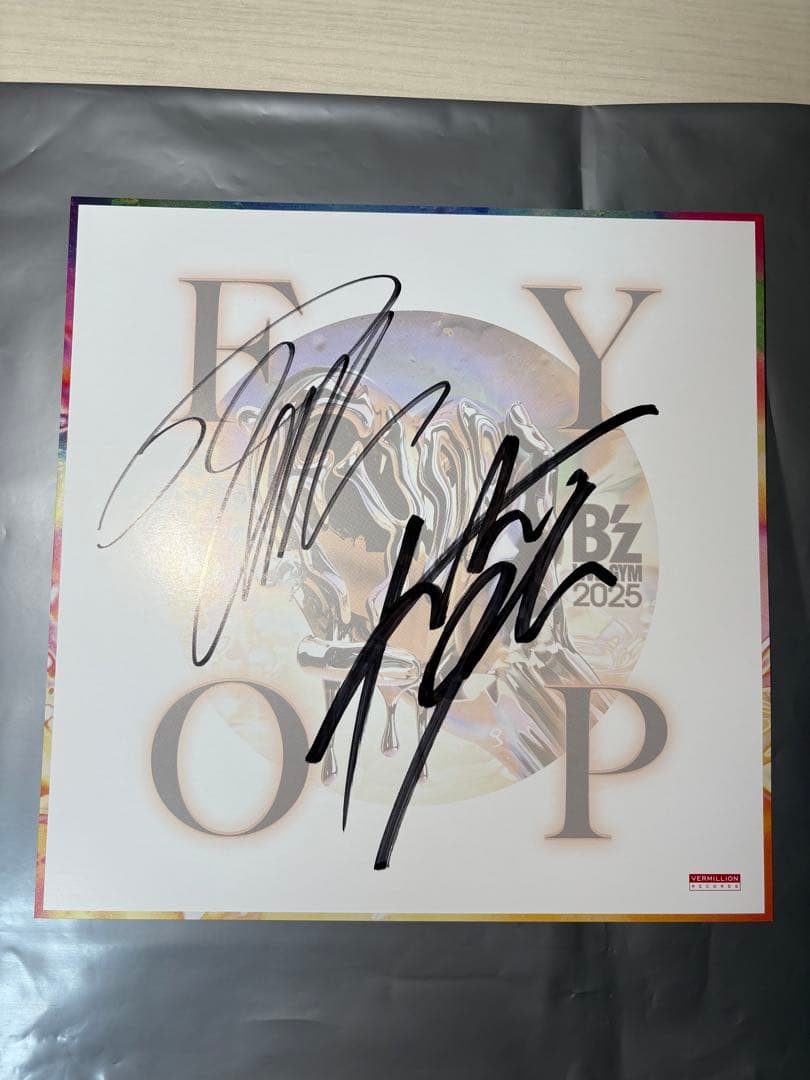 B'z サイン　FYOP