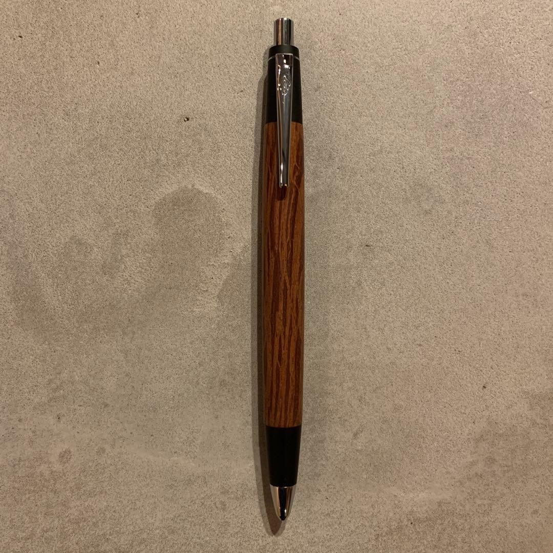 野原工芸シーオークシャープペンシル　新型　シルバー金具