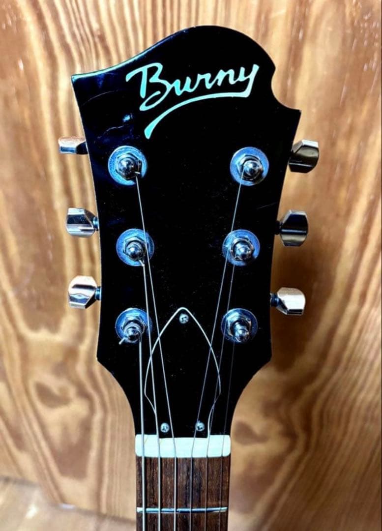 【カスタムテールピース付】Burny レスポールタイプ メンテ積み