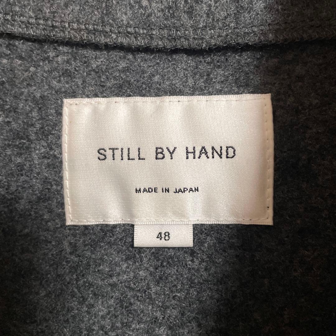 Still By Hand ウールパイルフリースベスト VE02233 グレー