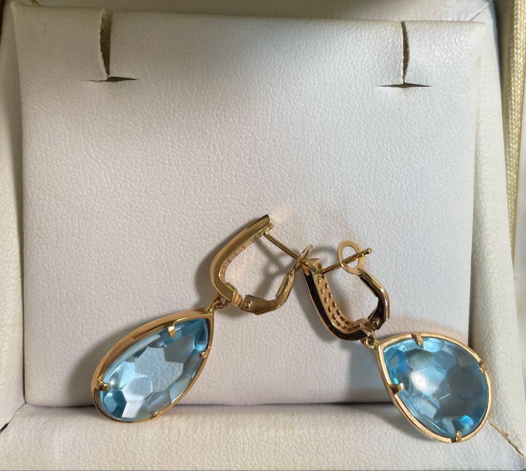 Zoccai Since 1839 K18 ピアス イタリア製 箱あり 未使用