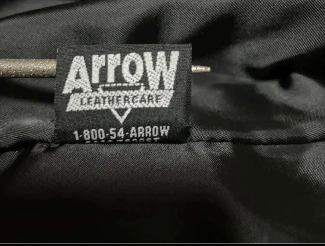 美品‼️新型schott641 36インチ　シングルライダース　インナーボア付