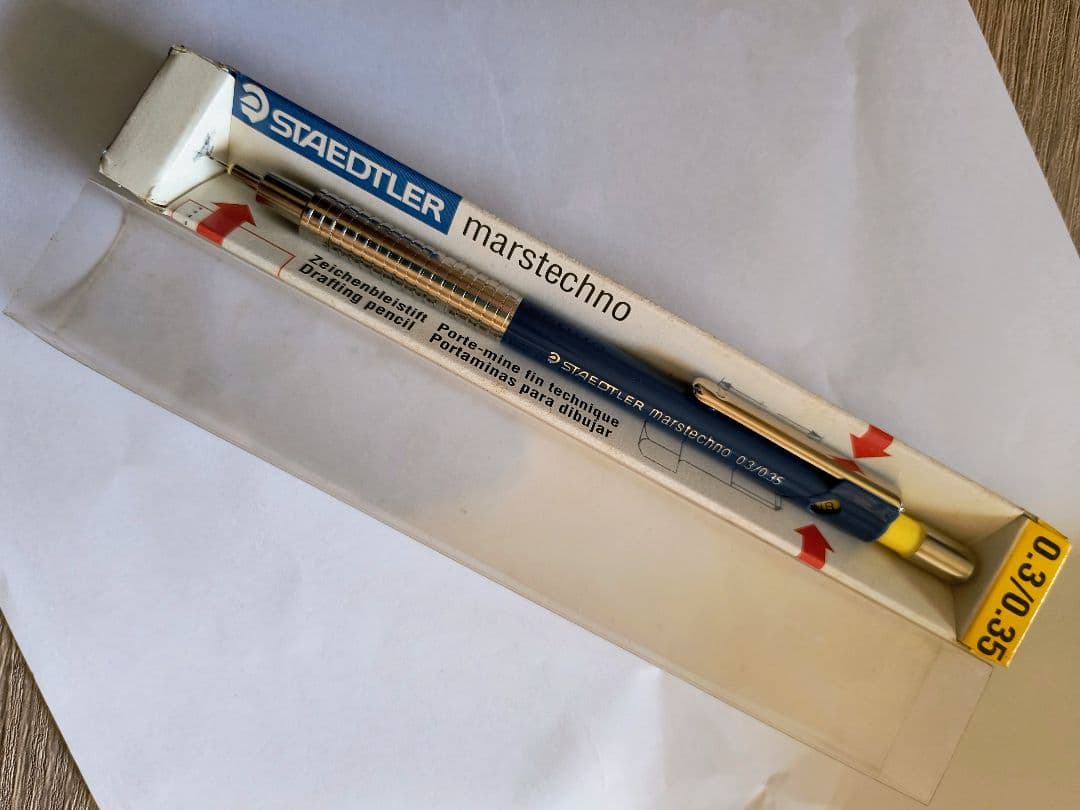 超レア 廃盤 廃番 ステッドラー マルステクノ marstechno シャーペン