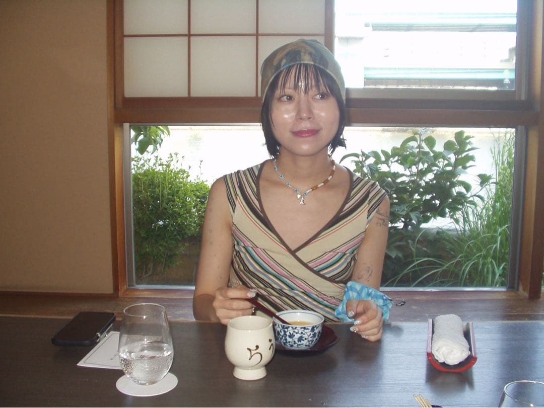 shury Labyrins Picture Beanie 5 マリア柄