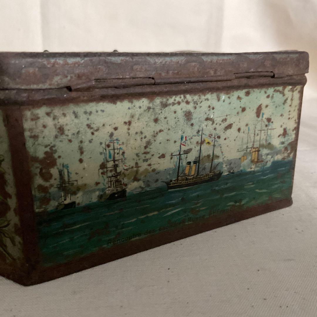 BOX SERIE- 手紙箱 鍵付き 1891年 露仏同盟記念 歴史的