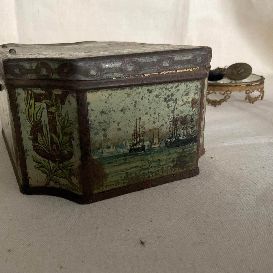 BOX SERIE- 手紙箱 鍵付き 1891年 露仏同盟記念 歴史的