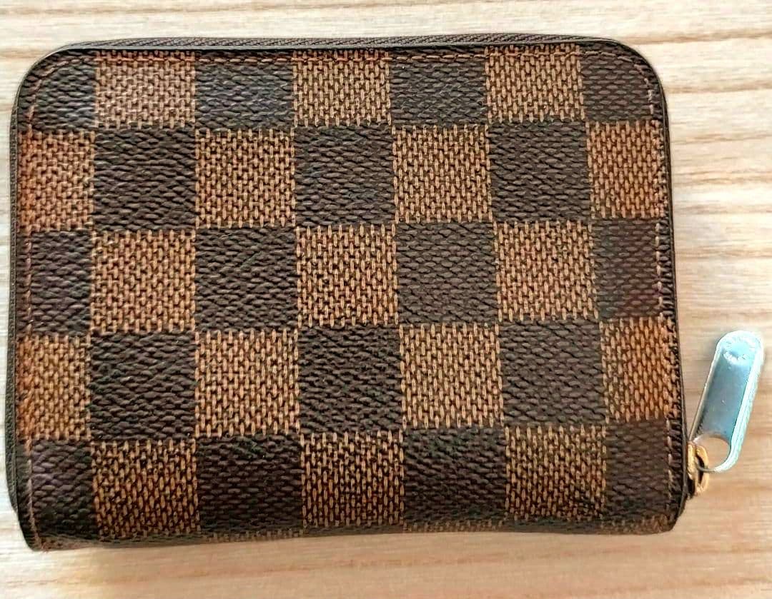 ルイヴィトン ダミエ ジッピー パース 小銭入れ N63070