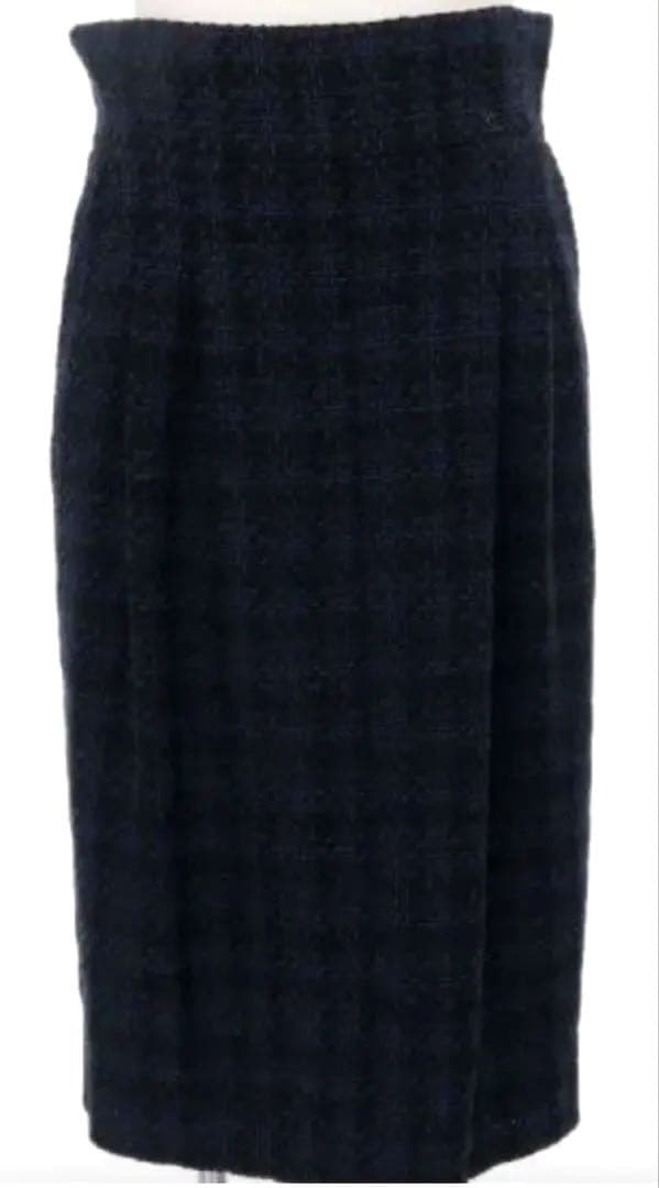 CHANEL ツイード タイトスカート