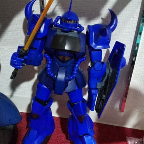 1/60　　グフ　　約31cm　　モノアイ点灯確認済み